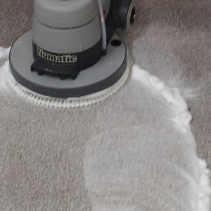 Teppichreinigung - Einschäumen